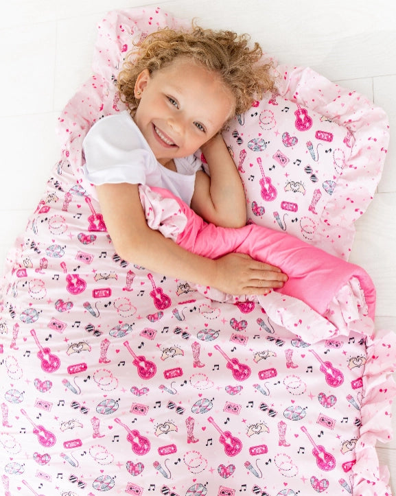 Girly Pop Star Nap Mat - PREORDER
