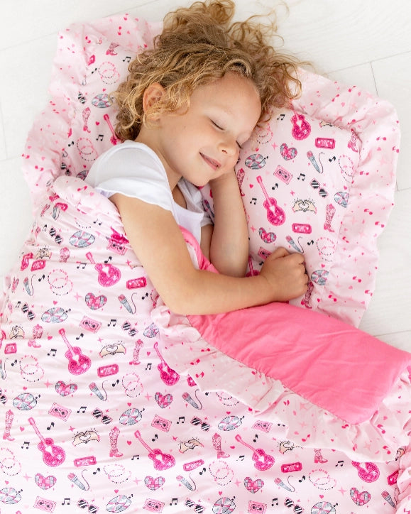 Girly Pop Star Nap Mat - PREORDER