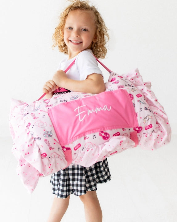 Girly Pop Star Nap Mat - PREORDER
