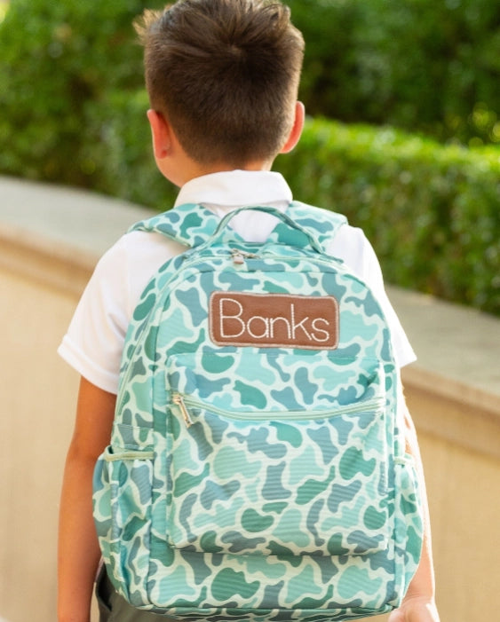 Green Camo Backpack - PREORDER