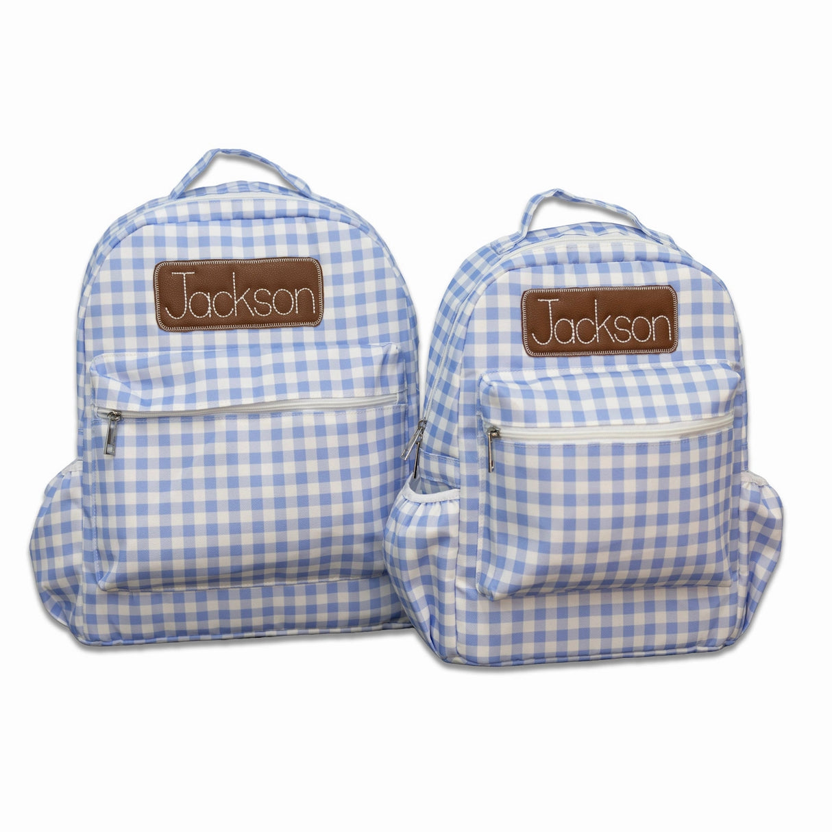 Blue Gingham Backpack - PREORDER