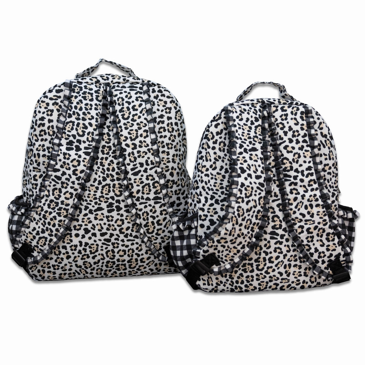 Leopard & Gingham Backpack - PREORDER