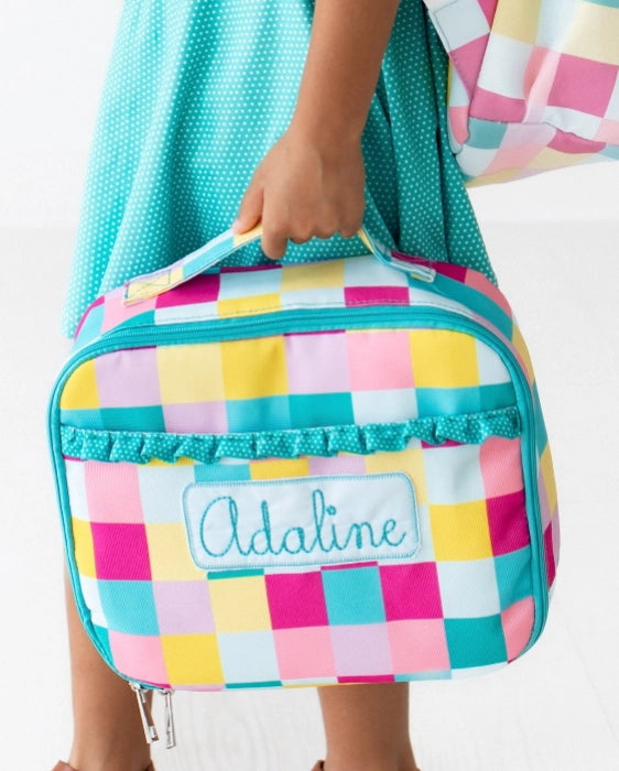 Girl Check Lunch Box - PREORDER