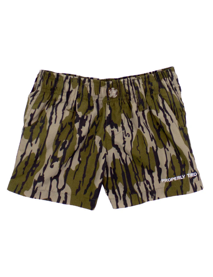 Boys Mallard Short Mossy Oak Bottomland