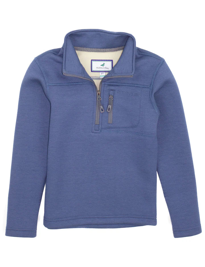 Boys Artic Pullover Stone Blue