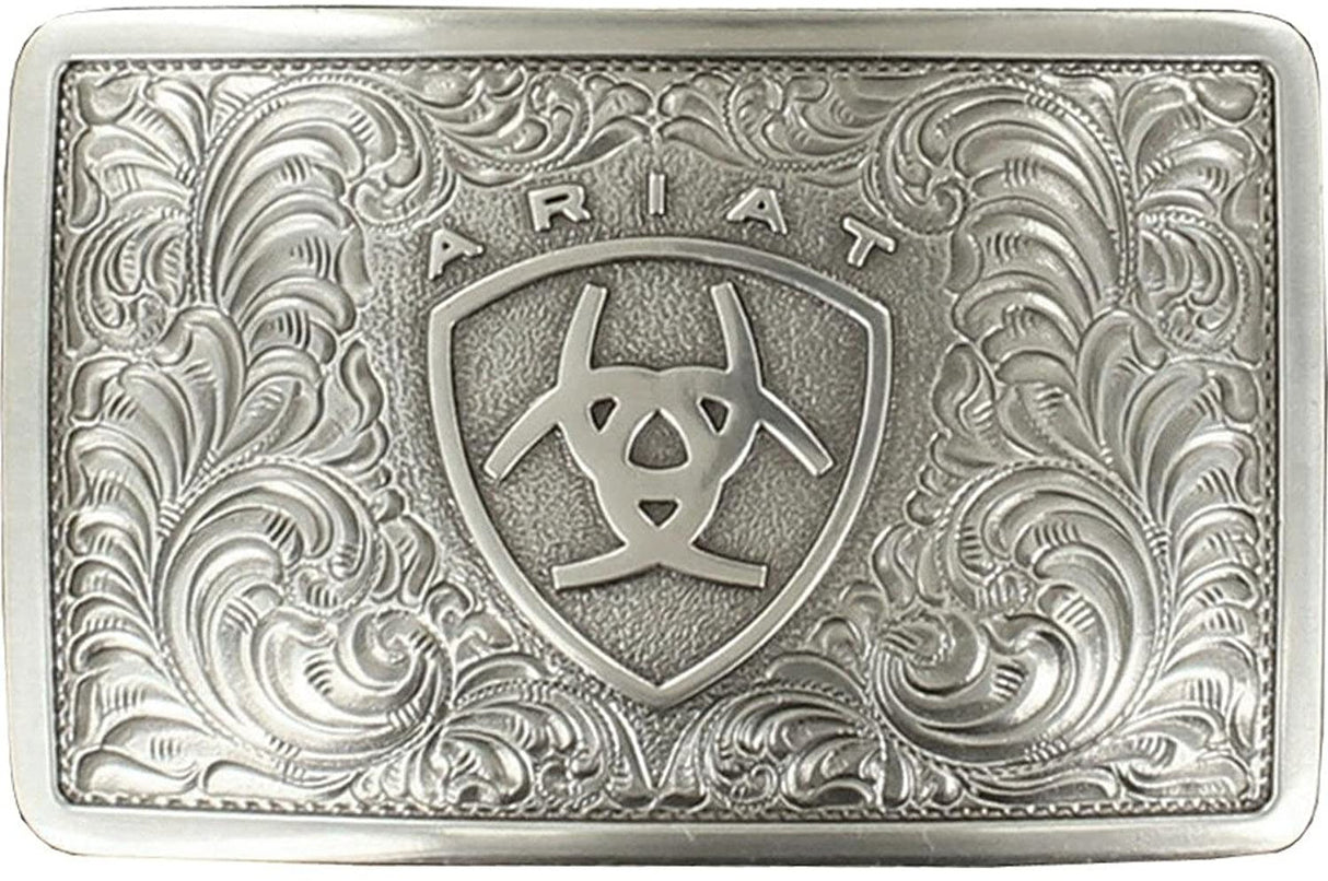 Ariat Antique Silver Rectangle Buckle