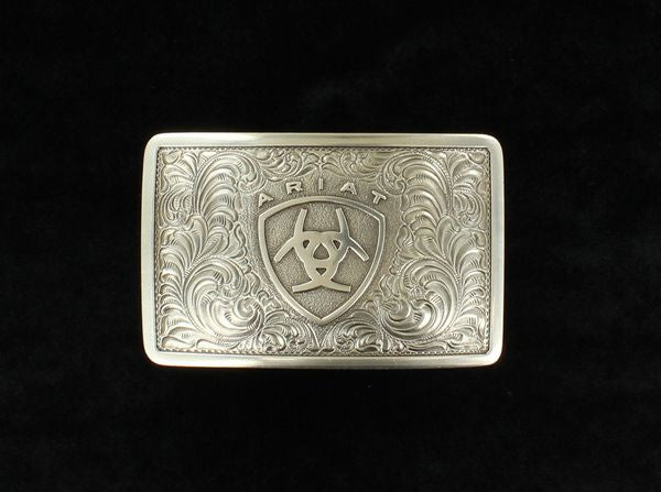 Ariat Antique Silver Rectangle Buckle