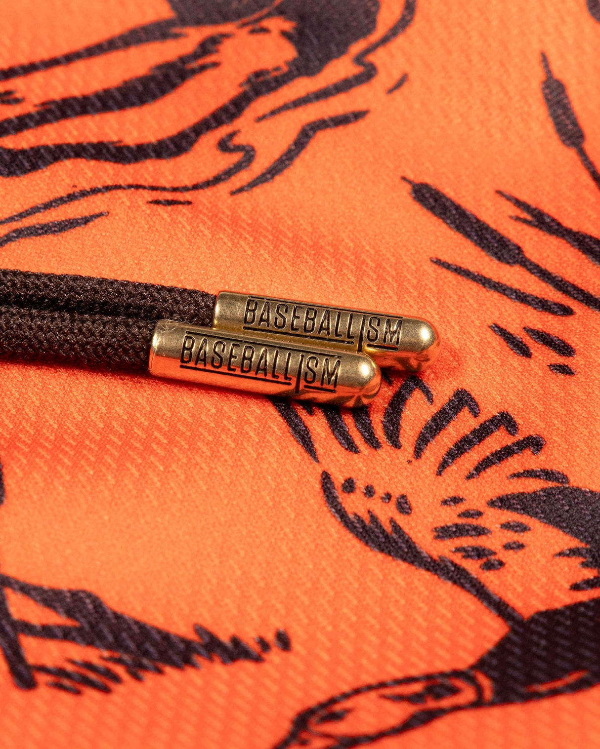 Hardball Hunter Diamond Air Mesh Shorts: Orange