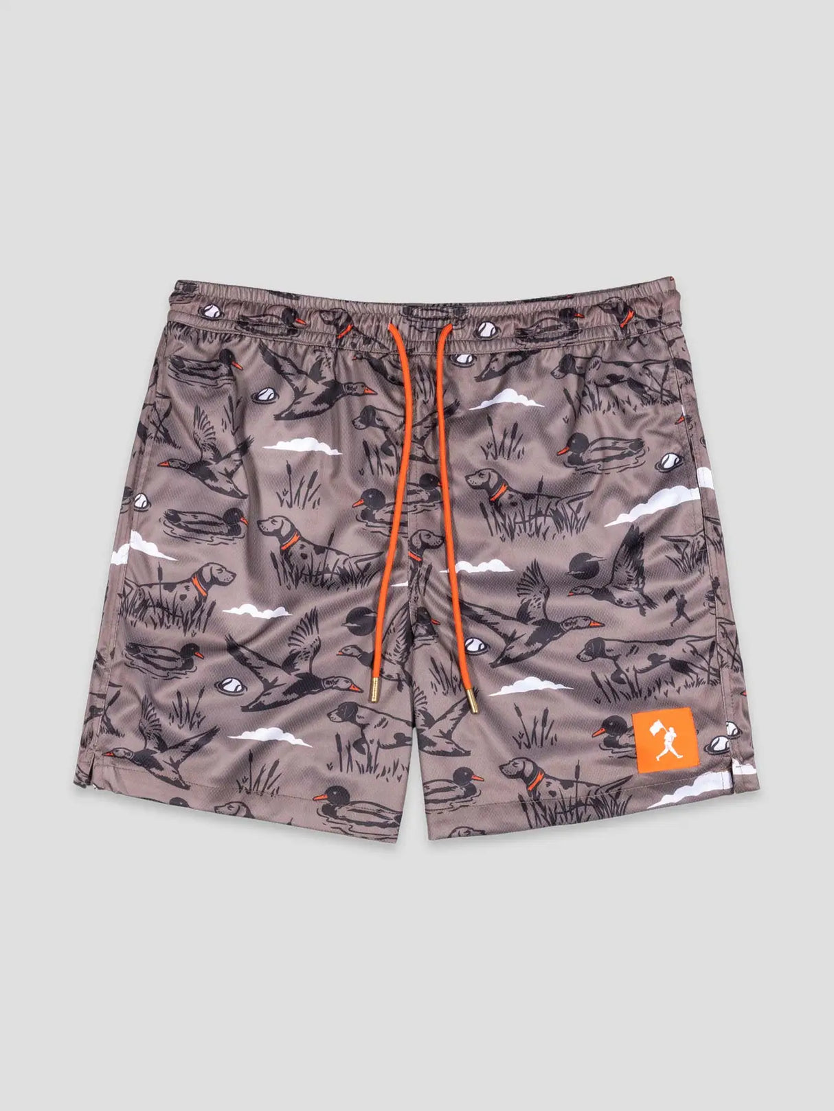 Hardball Hunter Diamond Air Mesh Shorts: Buck Skin