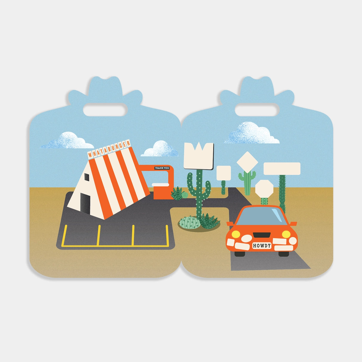 Whataburger Reusable Sticker Book