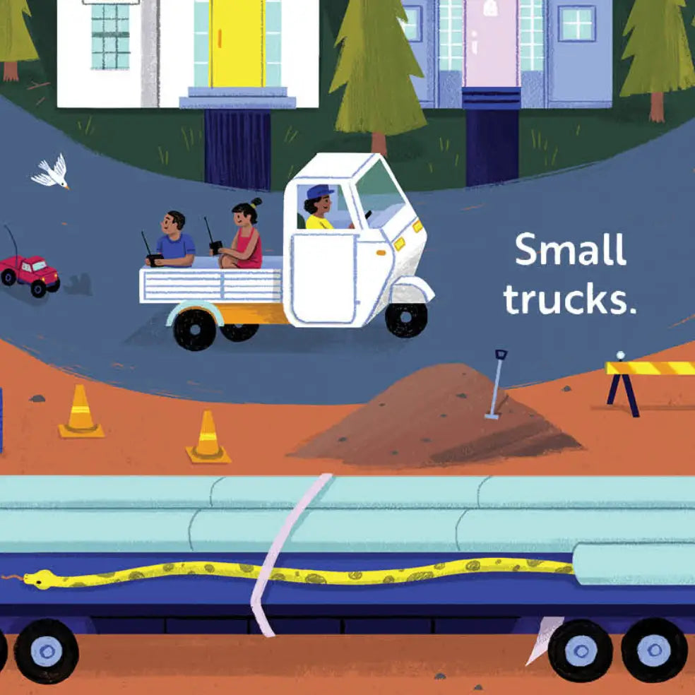 Go, Trucks, Go! Board Book