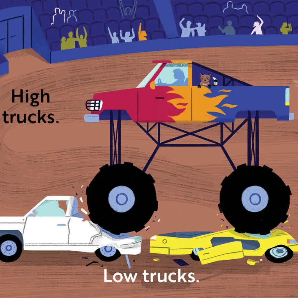 Go, Trucks, Go! Board Book