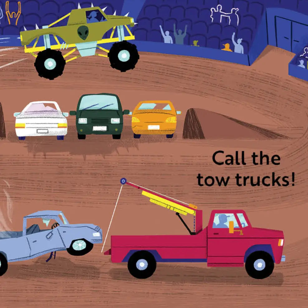 Go, Trucks, Go! Board Book
