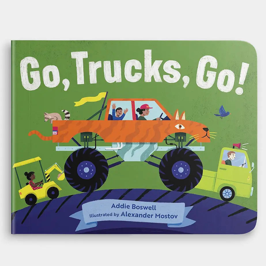 Go, Trucks, Go! Board Book