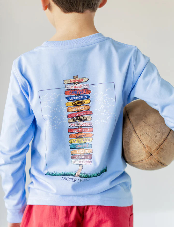 Southeastern Showdown LS Light Blue
