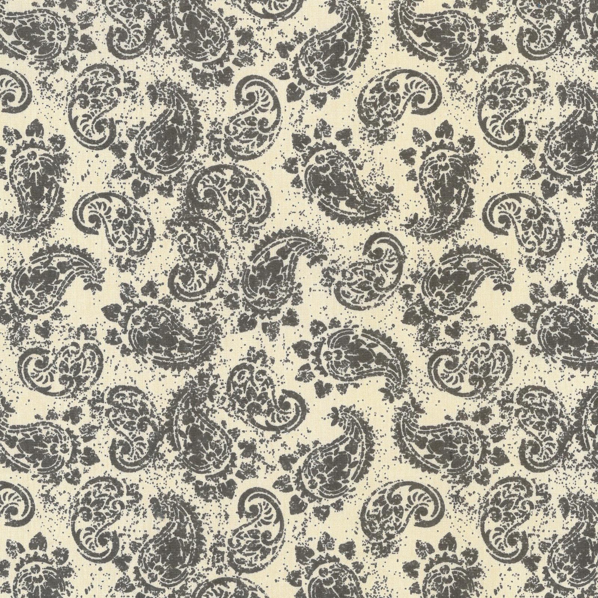 Boys 20X Advanced Comfort Long Sleeve: Cream/Brown Paisley