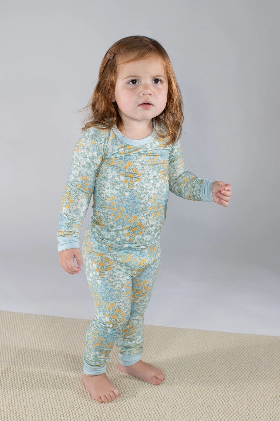Blue Meadows Bamboo 2-Piece PJ Set