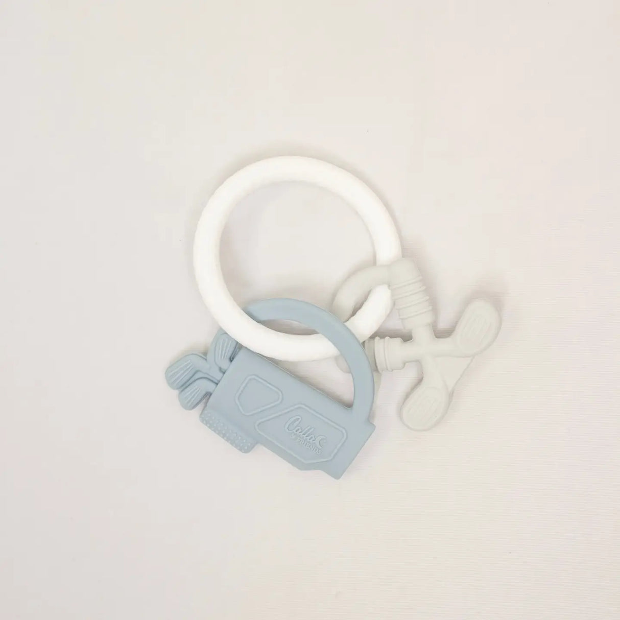 Tee Time Golf Silicone Teether