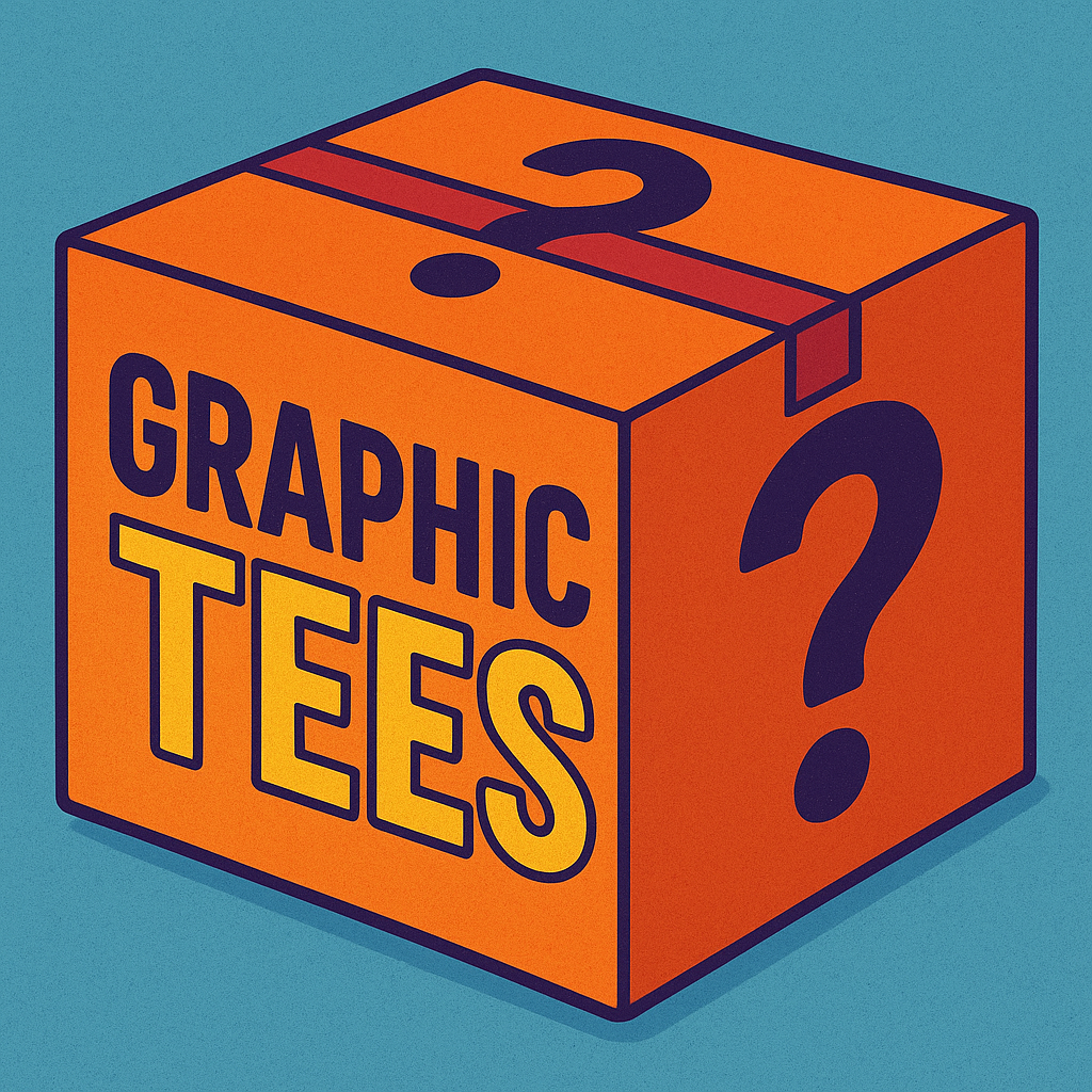 Mystery Graphic Tee Box - 3PK