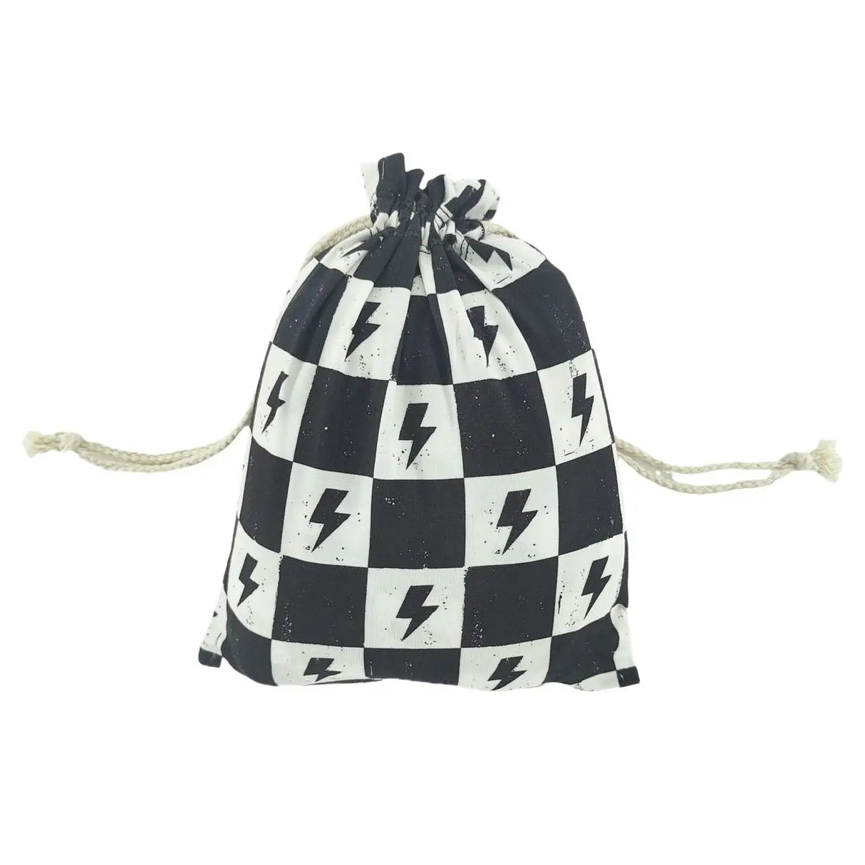 Electric Checkered Bamboo Crib Sheet