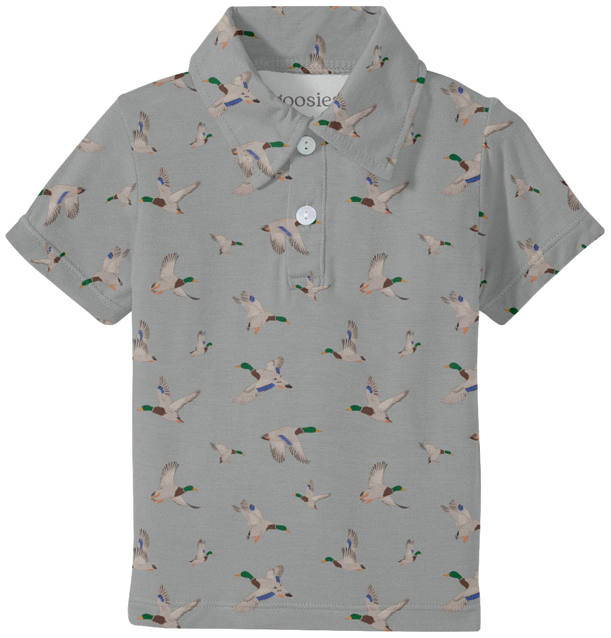 Flying Mallards Bamboo Polo