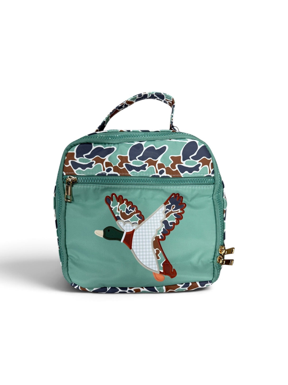 Camo Canvas Duck Lunch Box