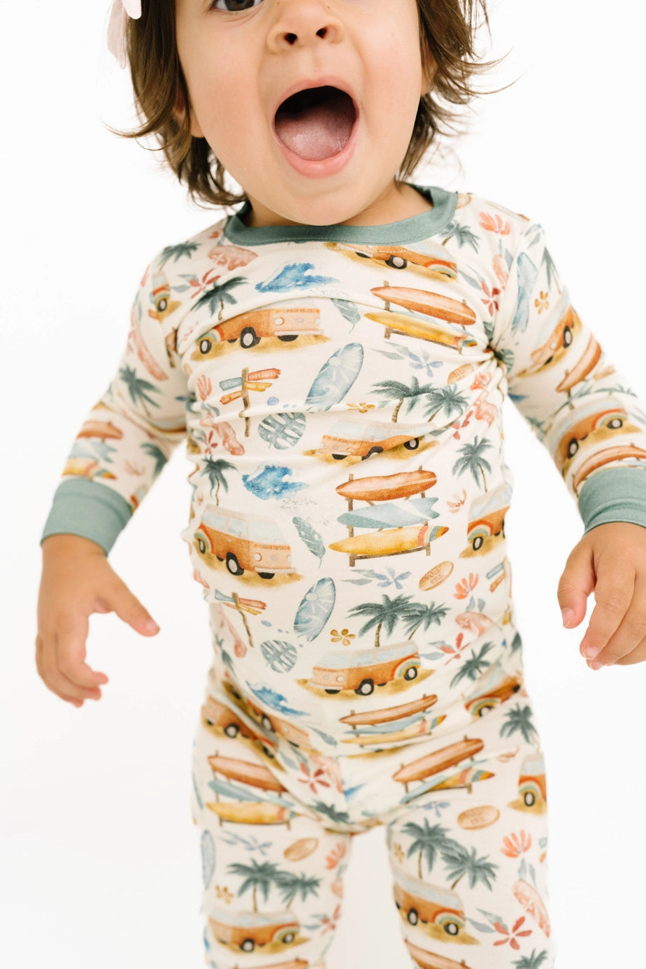 Beach Vacay Bamboo 2-Piece PJ Set