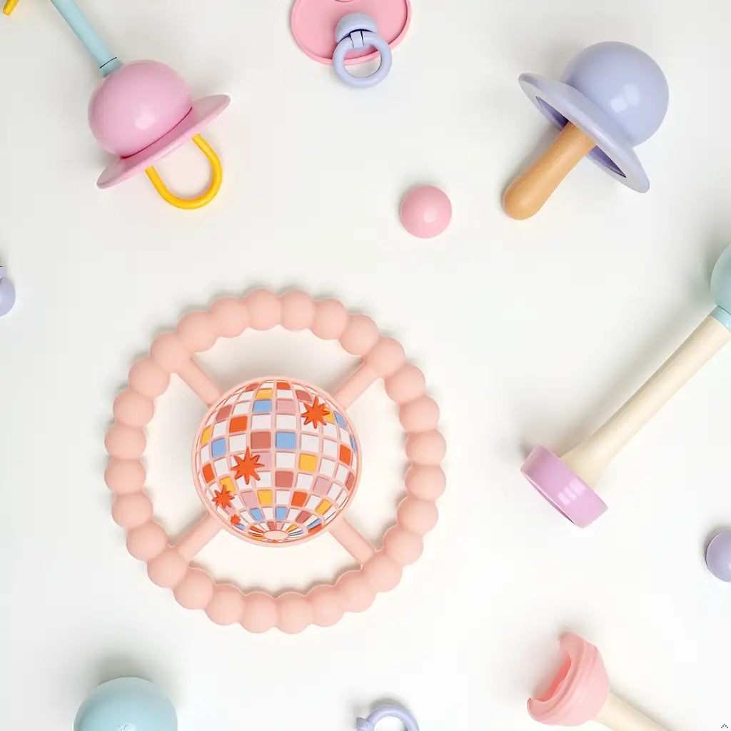 Disco Ball Baby Teether