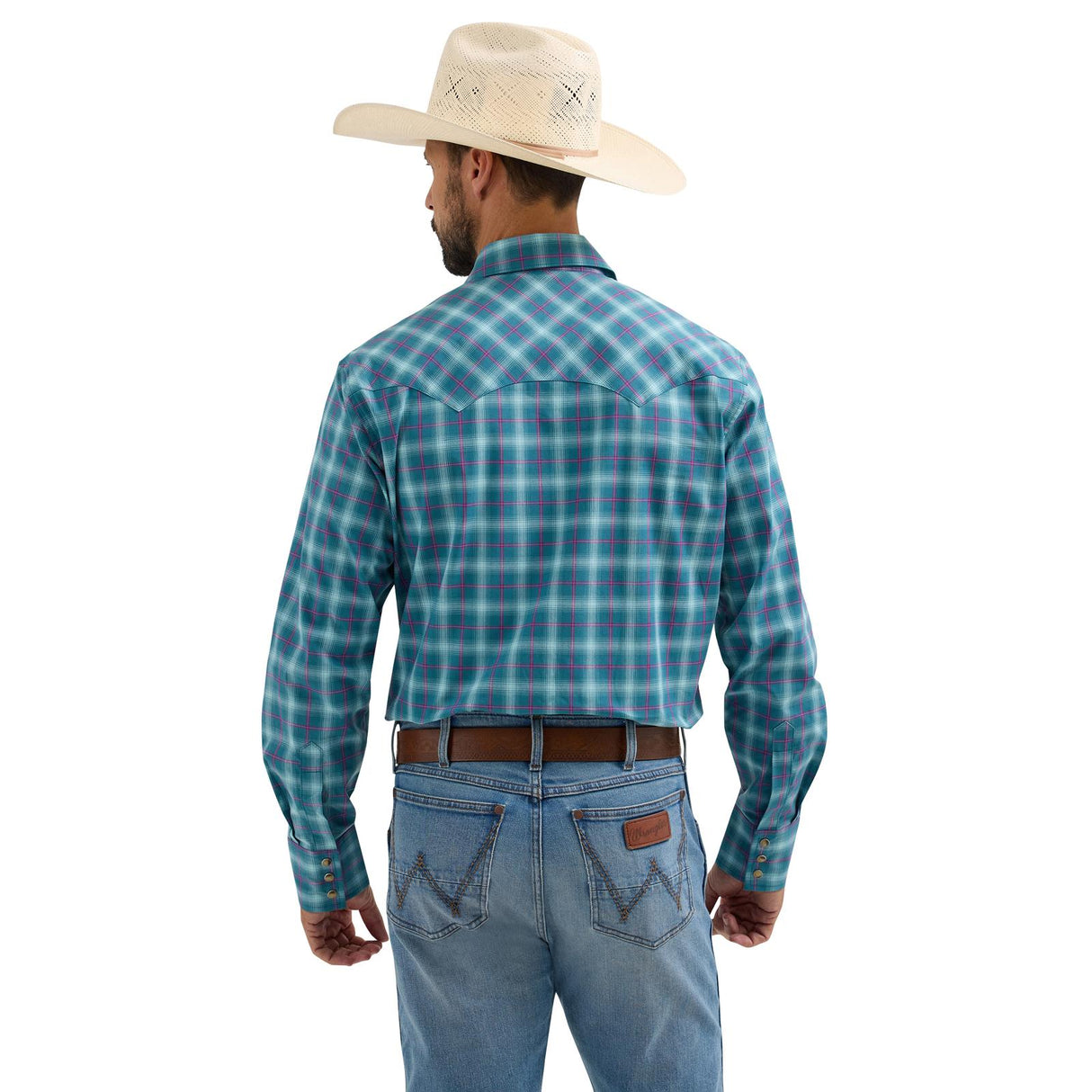 Wrangler Retro Long Sleeve Turquoise