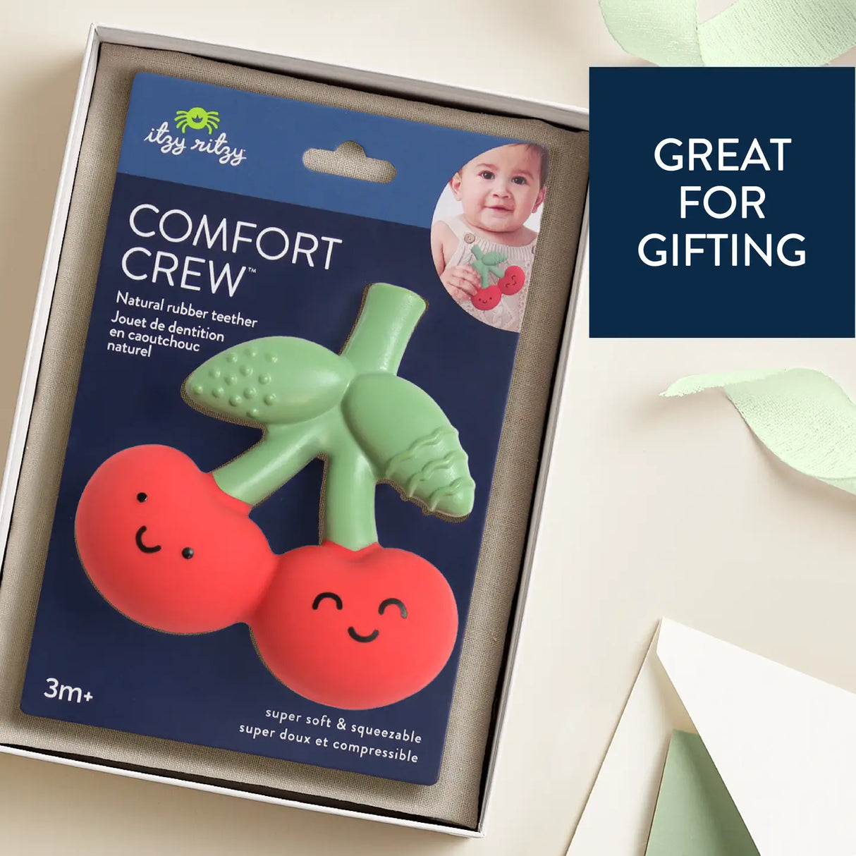 Cherry Comfort Chews Teether