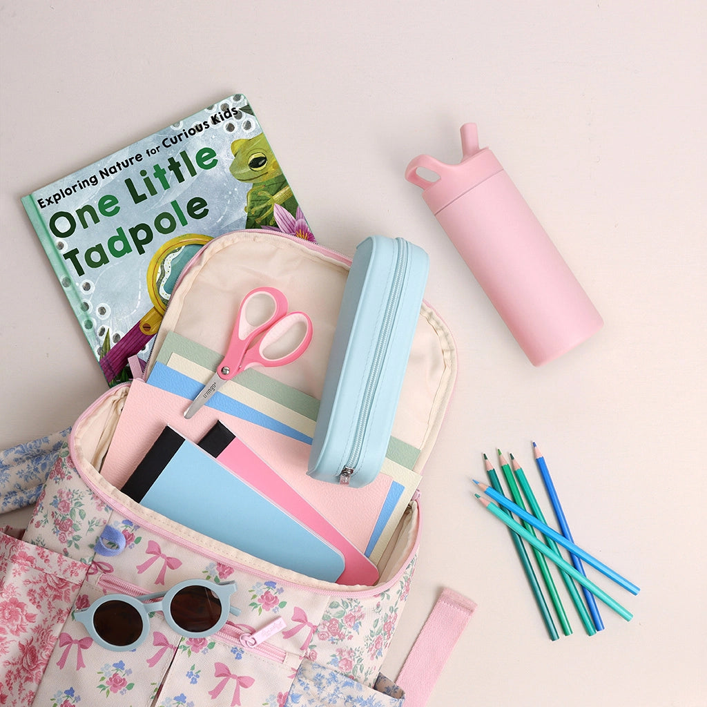 Ribbons + Roses Itzy Explorer Backpack