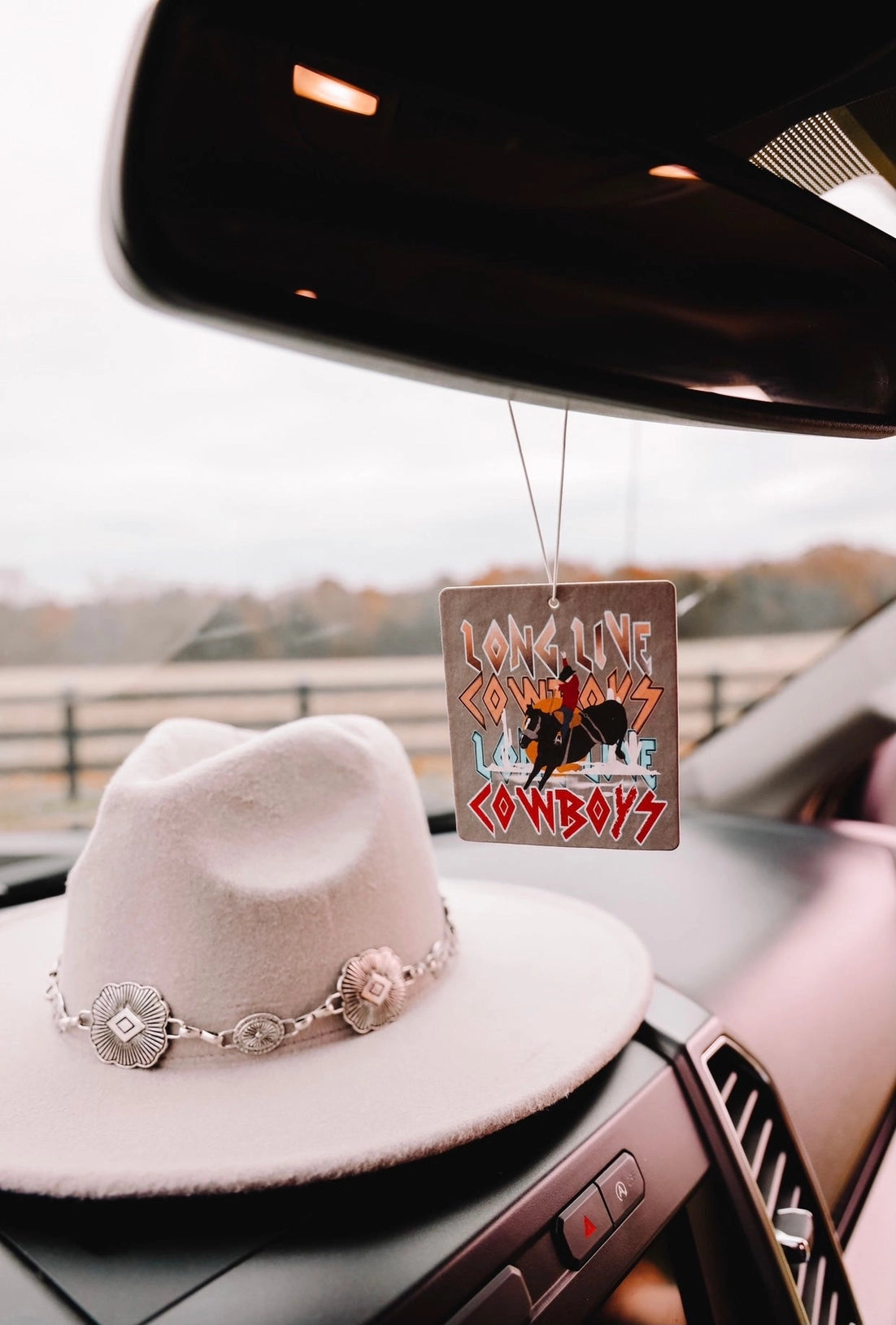Long Live Cowboys Car Freshie