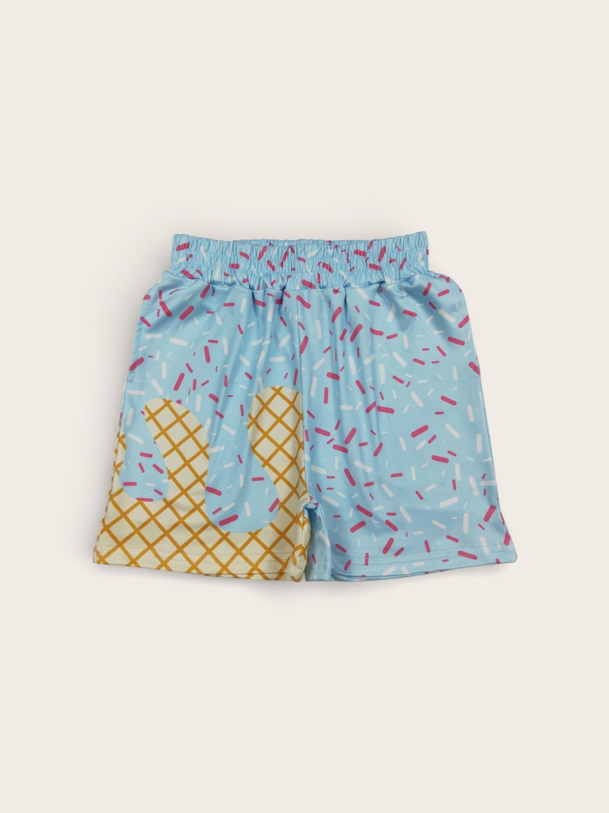 Ice Cream Drip Pajama Shorts