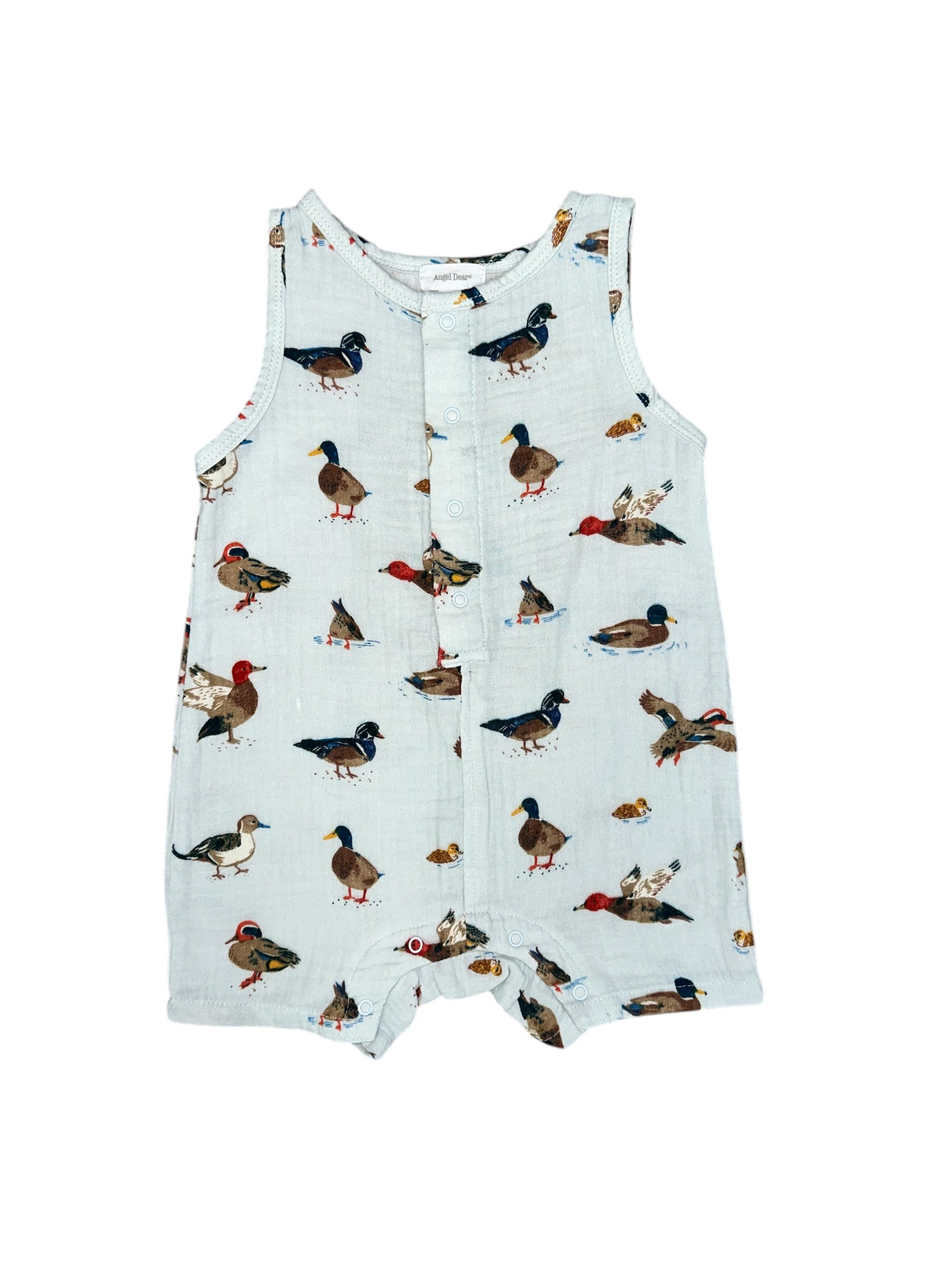 Blue Ducks Shortie Romper