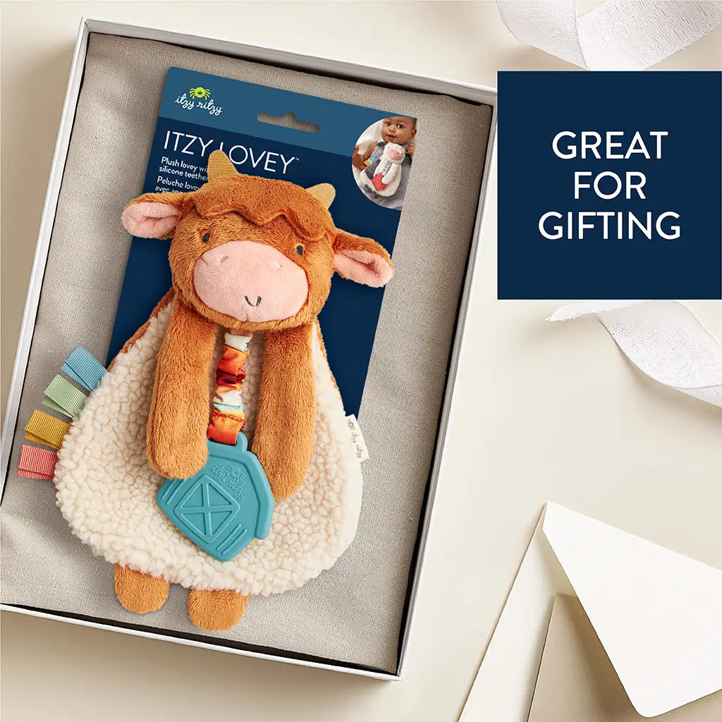 Highland Cow Itzy Friends Lovey