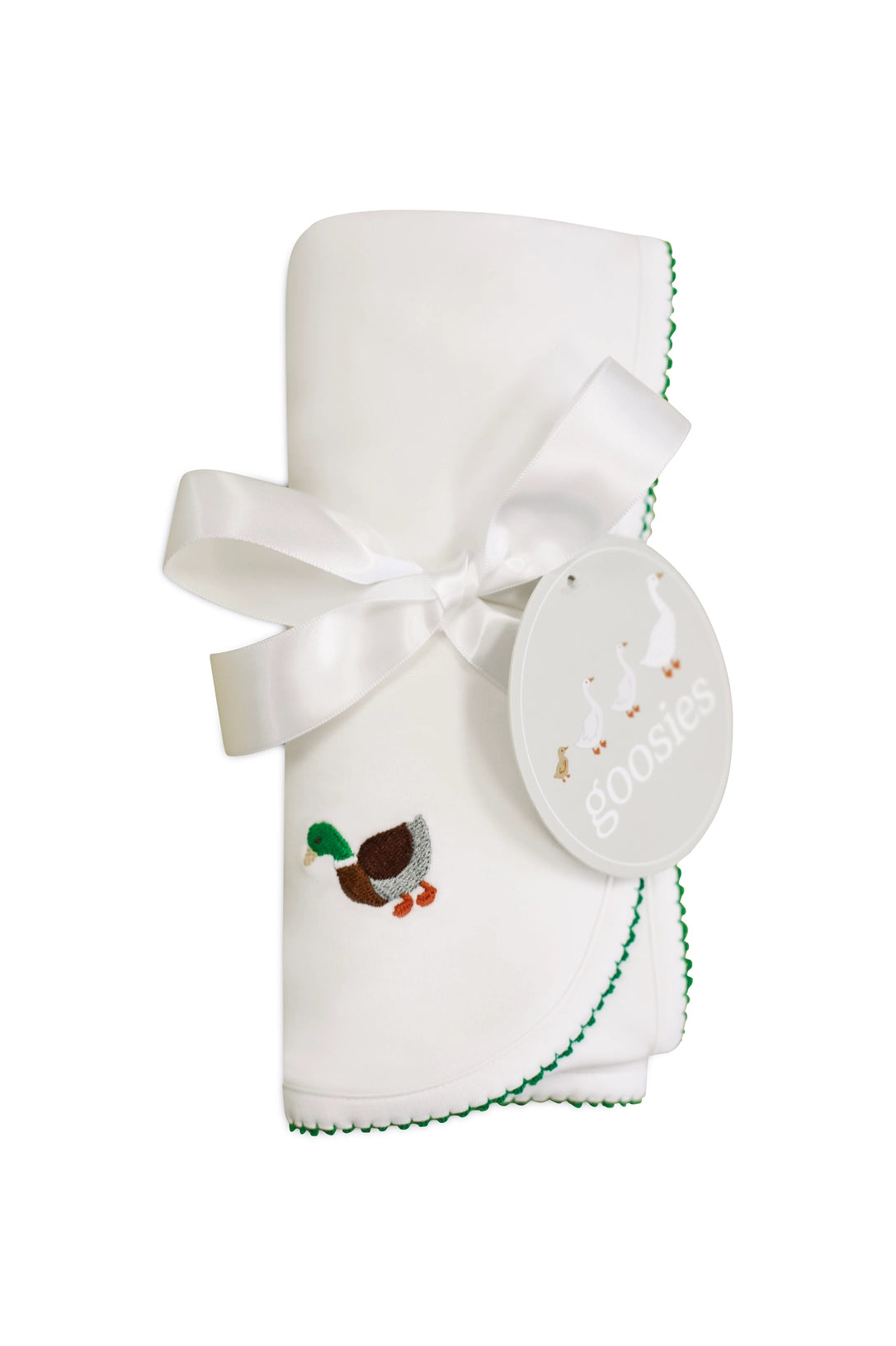 Mallard Pip Embroidered Blanket