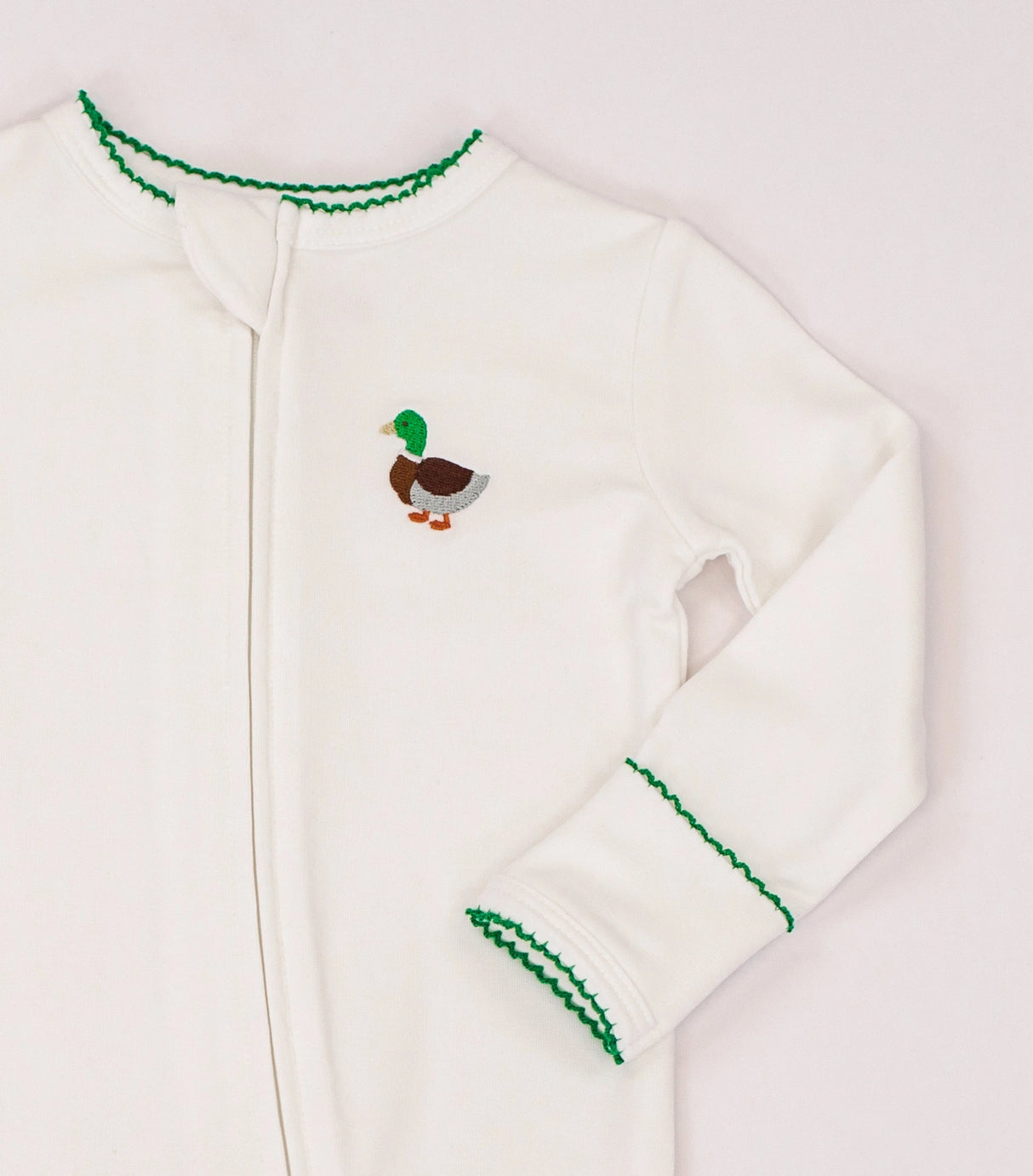 Mallard Pip Embroidered Zippy