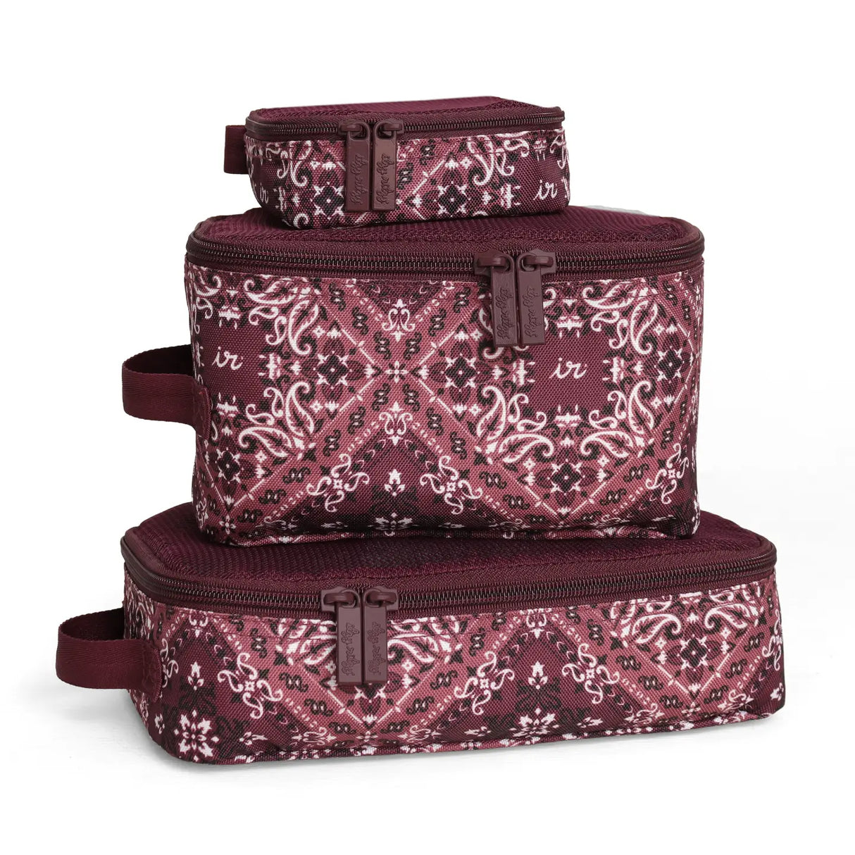 Paisley Wine Pack Like a Boss Packing Cubes