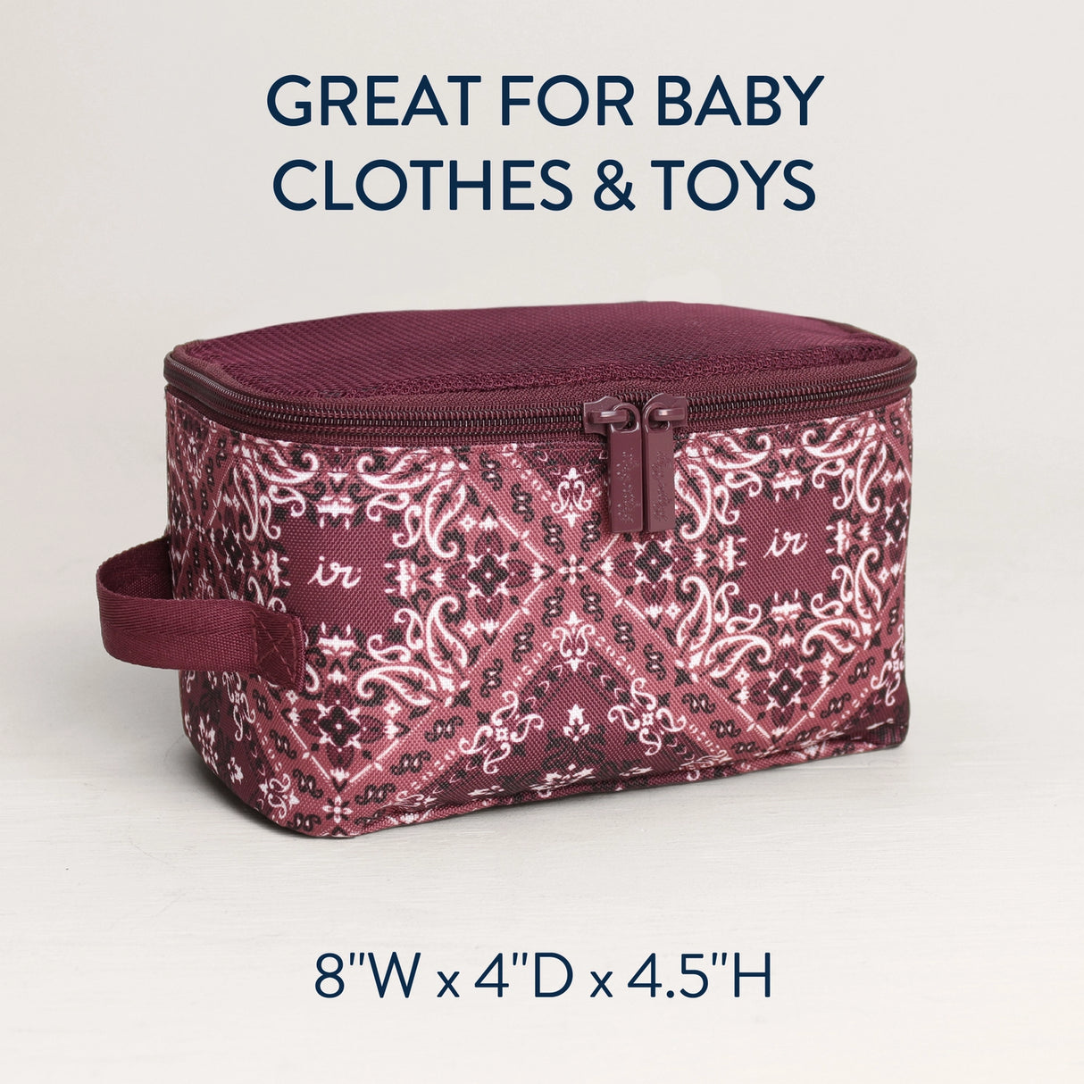 Paisley Wine Pack Like a Boss Packing Cubes