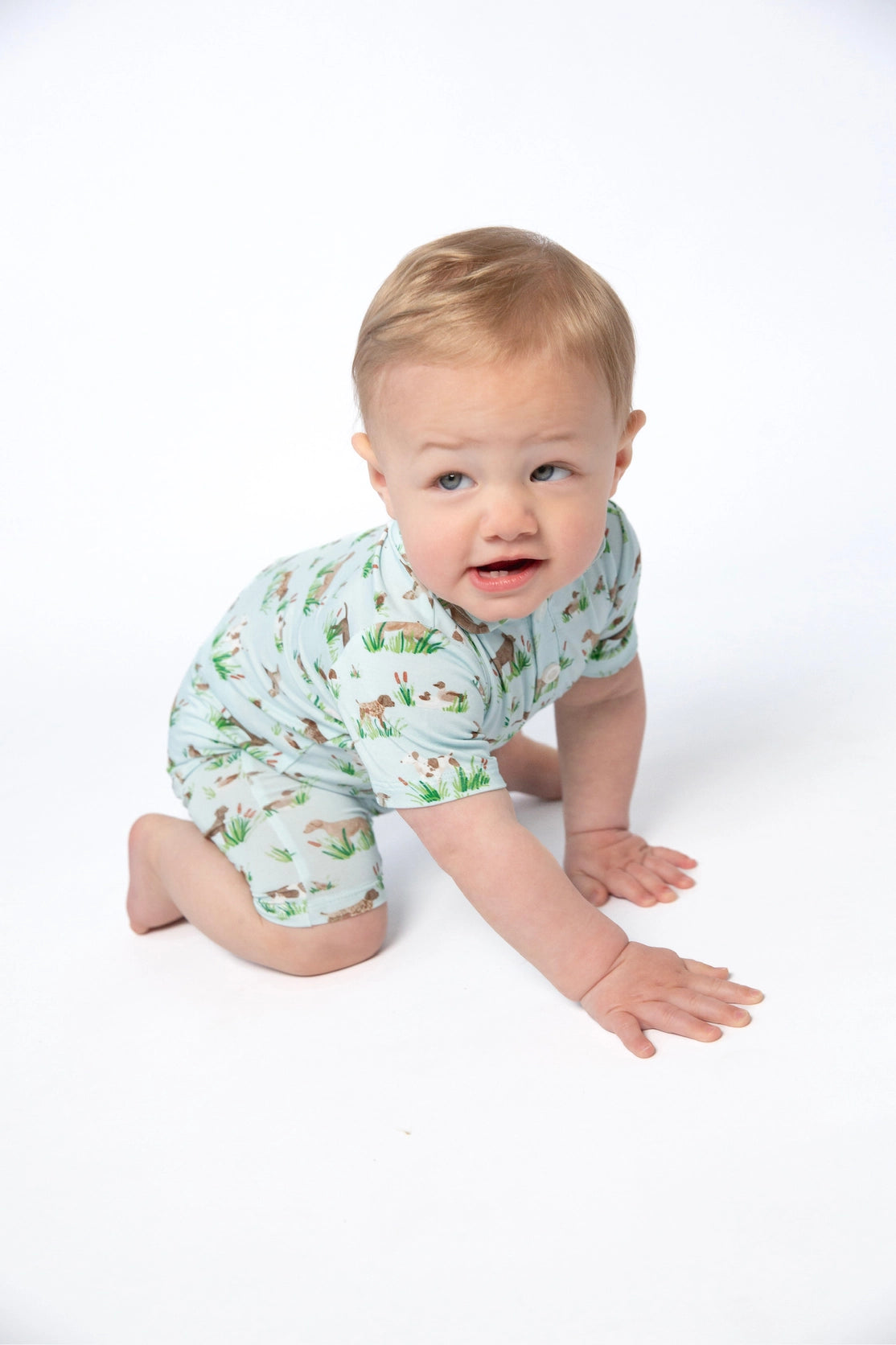Delta Bird Hunting Dogs Bamboo Romper