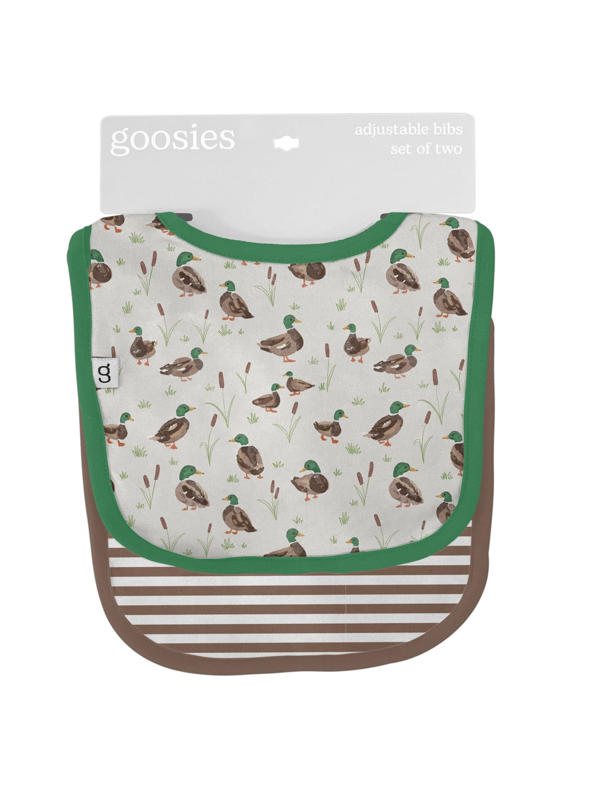 Mallard Drake Bamboo Bib Set