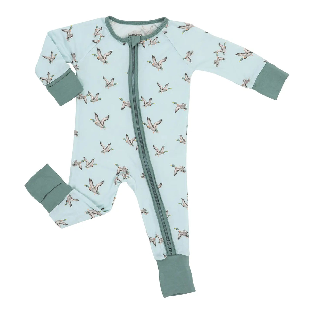 Quackin Up Duck 2-Way Zipper PJ’s