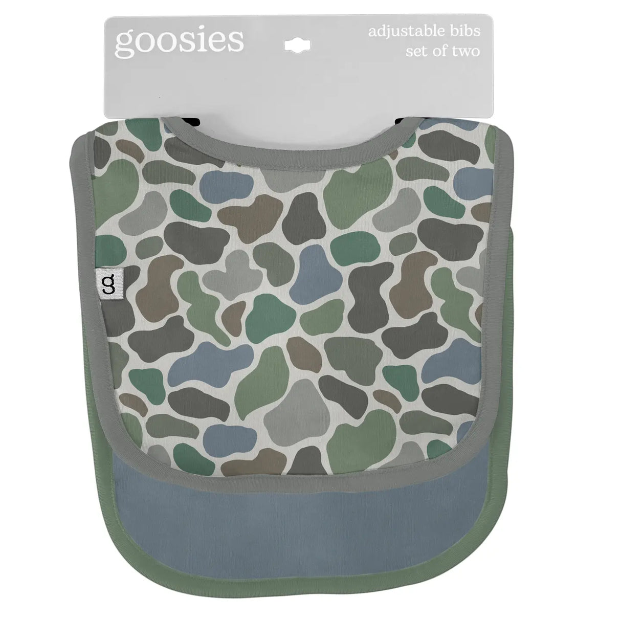 Retro Camo Bamboo Bib Set