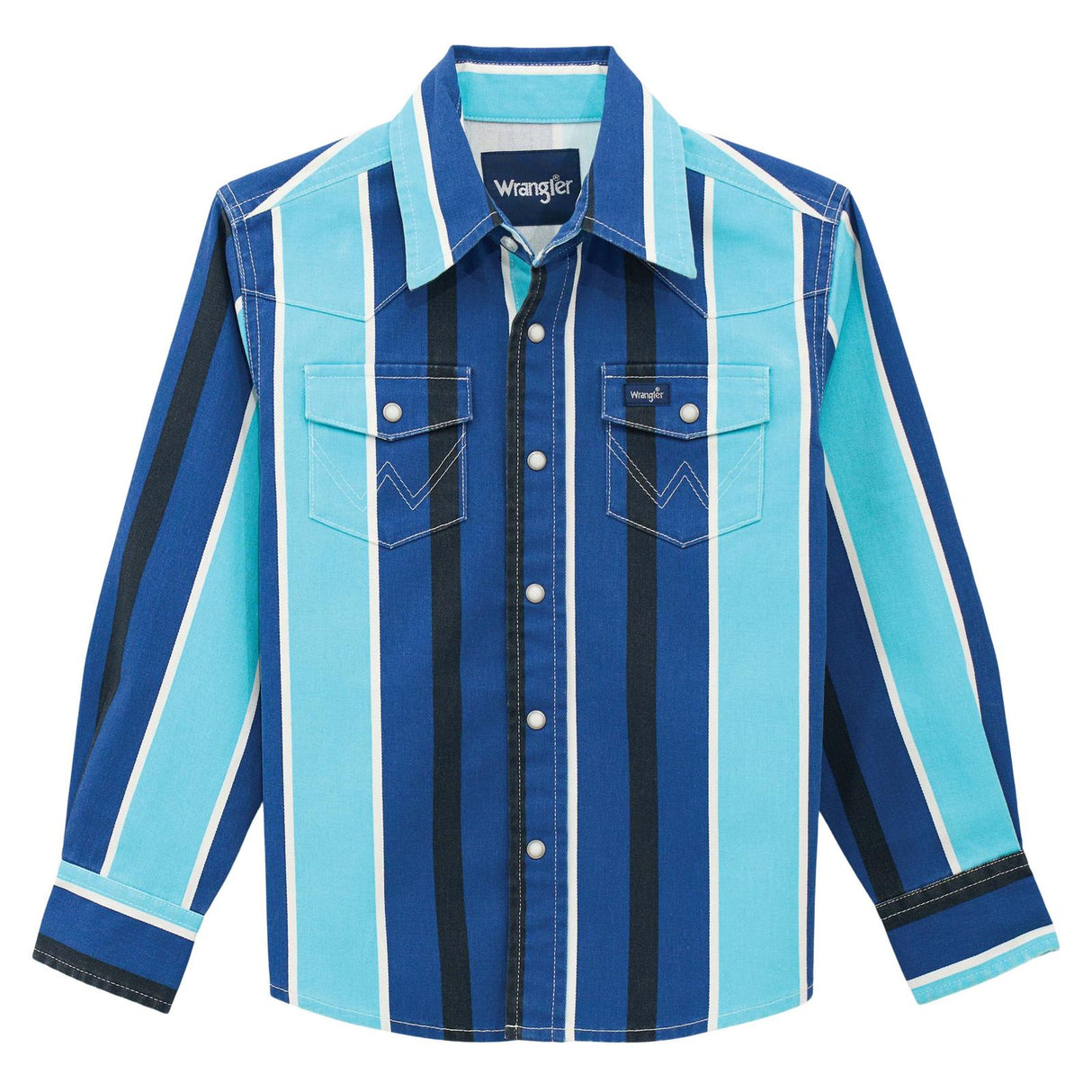 Boys Vintage Brushpopper: Blue Multi