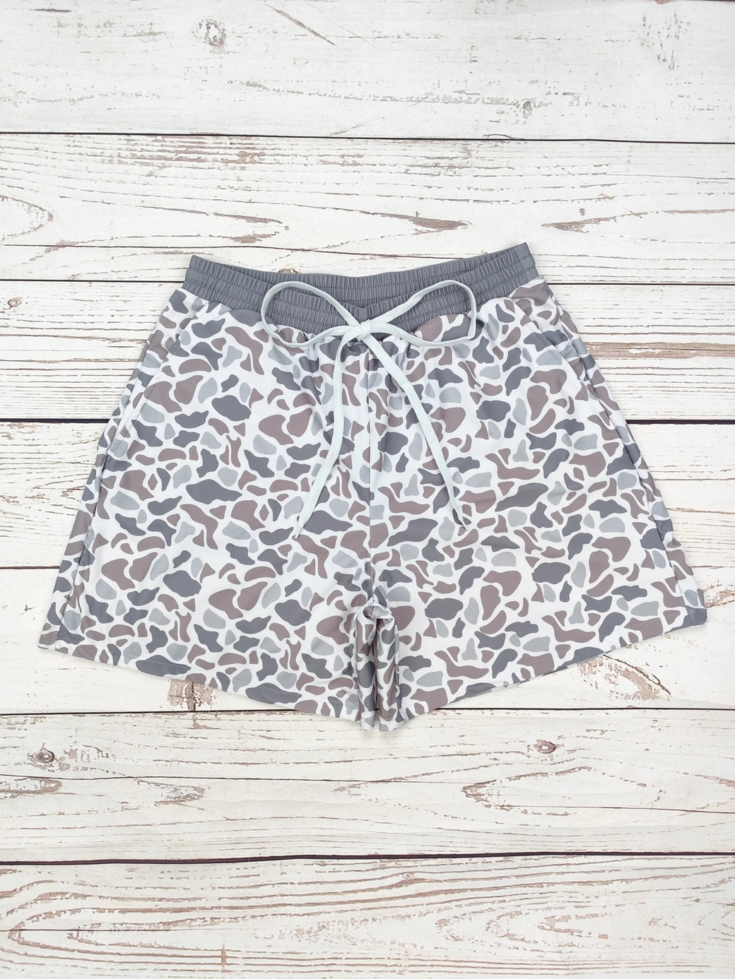 Mens Matching Retro Camo Boardshorts