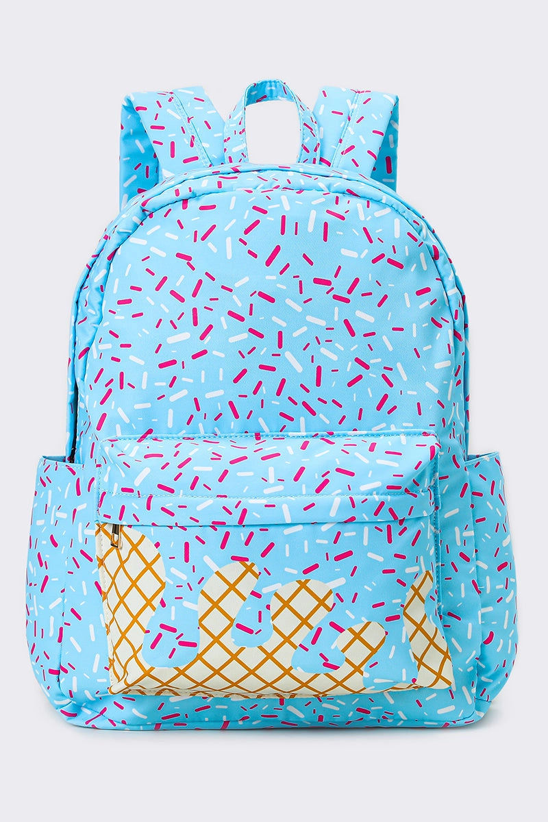 Ice Cream Drip Backpack