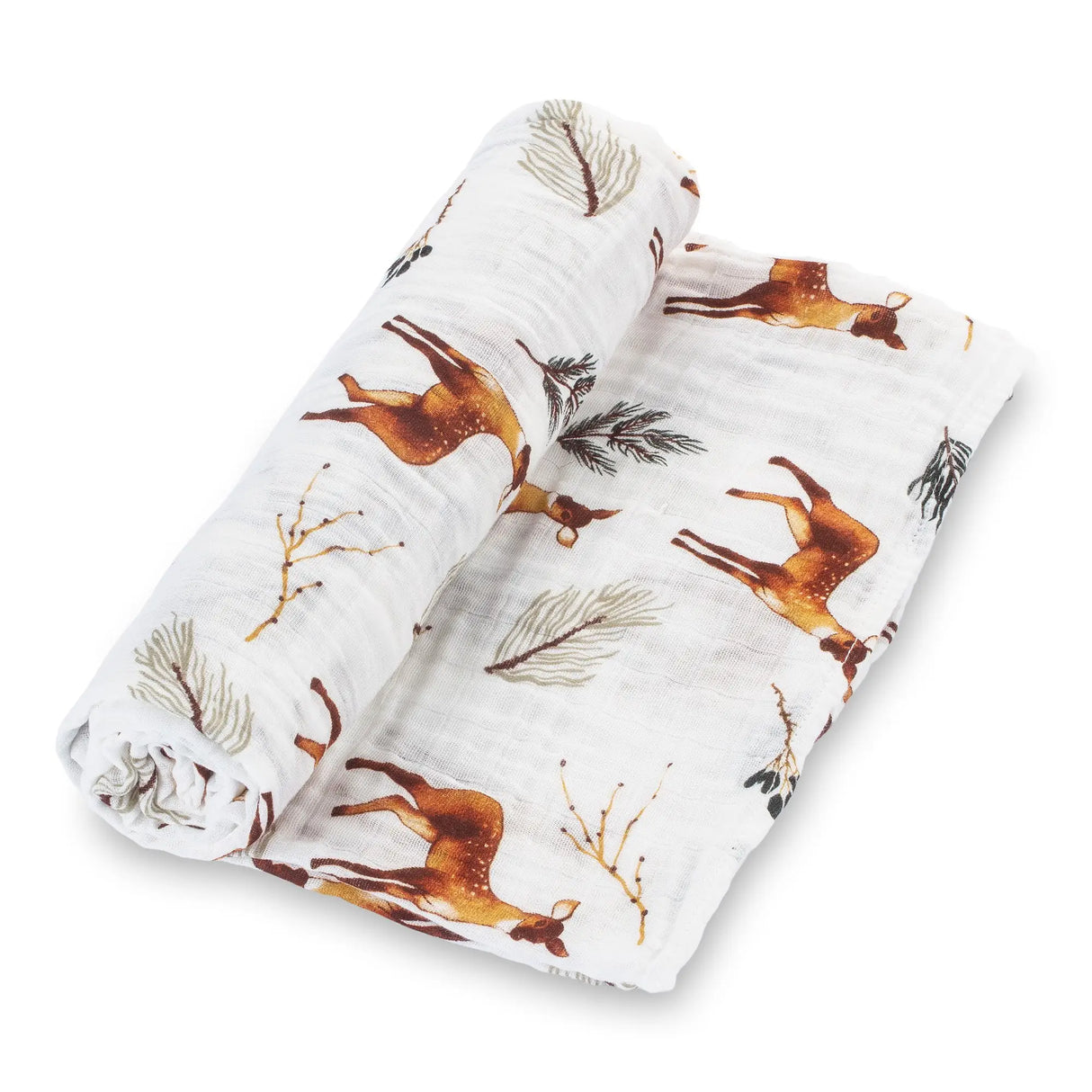Oh Deer Cotton Muslin Swaddle