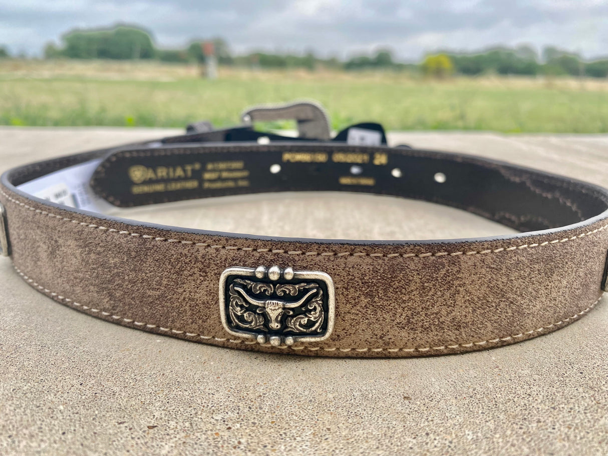 Longhorn Concho Belt