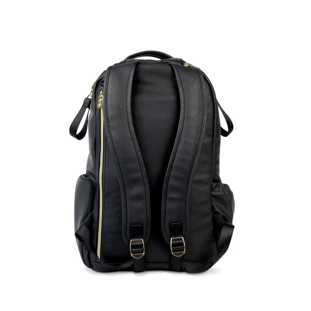Jetsetter Black Boss Diaper Bag Backpack