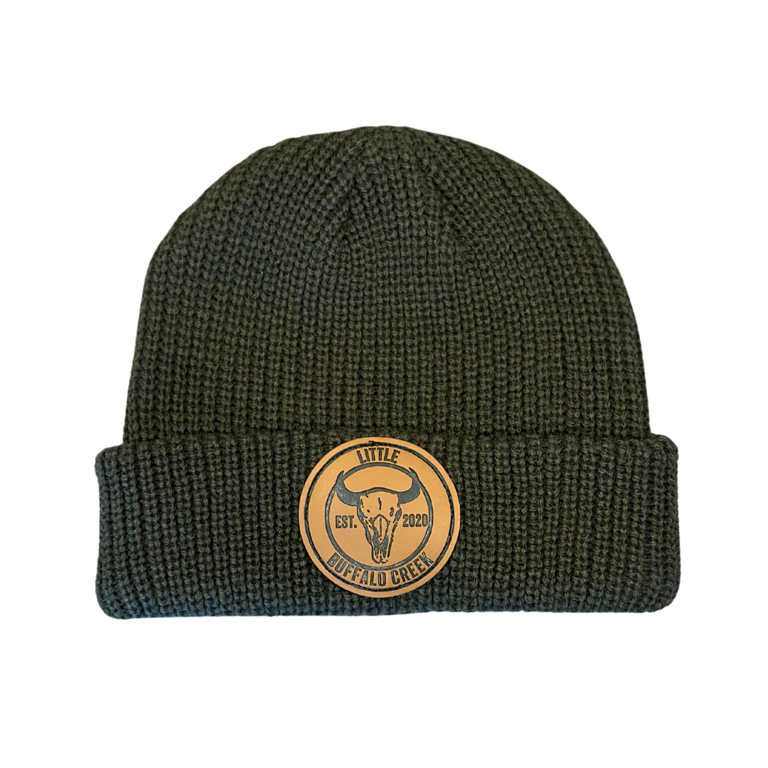 LBC Logo Green Beanie